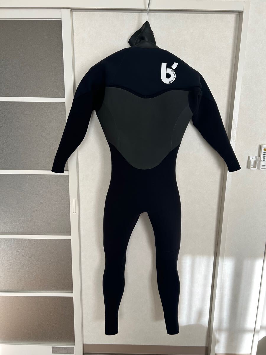 売れ筋商品 BREAKER OUT ウエットスーツ 5mm メンズ 170cm/67kg 平置き:胸囲 男性用