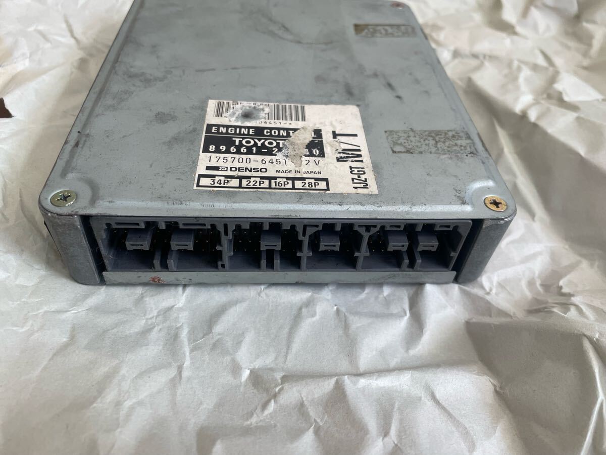 エンジンコンピューター MT マニュアル トヨタ ECU JZX90 1JZ エンジンコンピューター MT マニュアル トヨタ ECU JZX90 1JZ