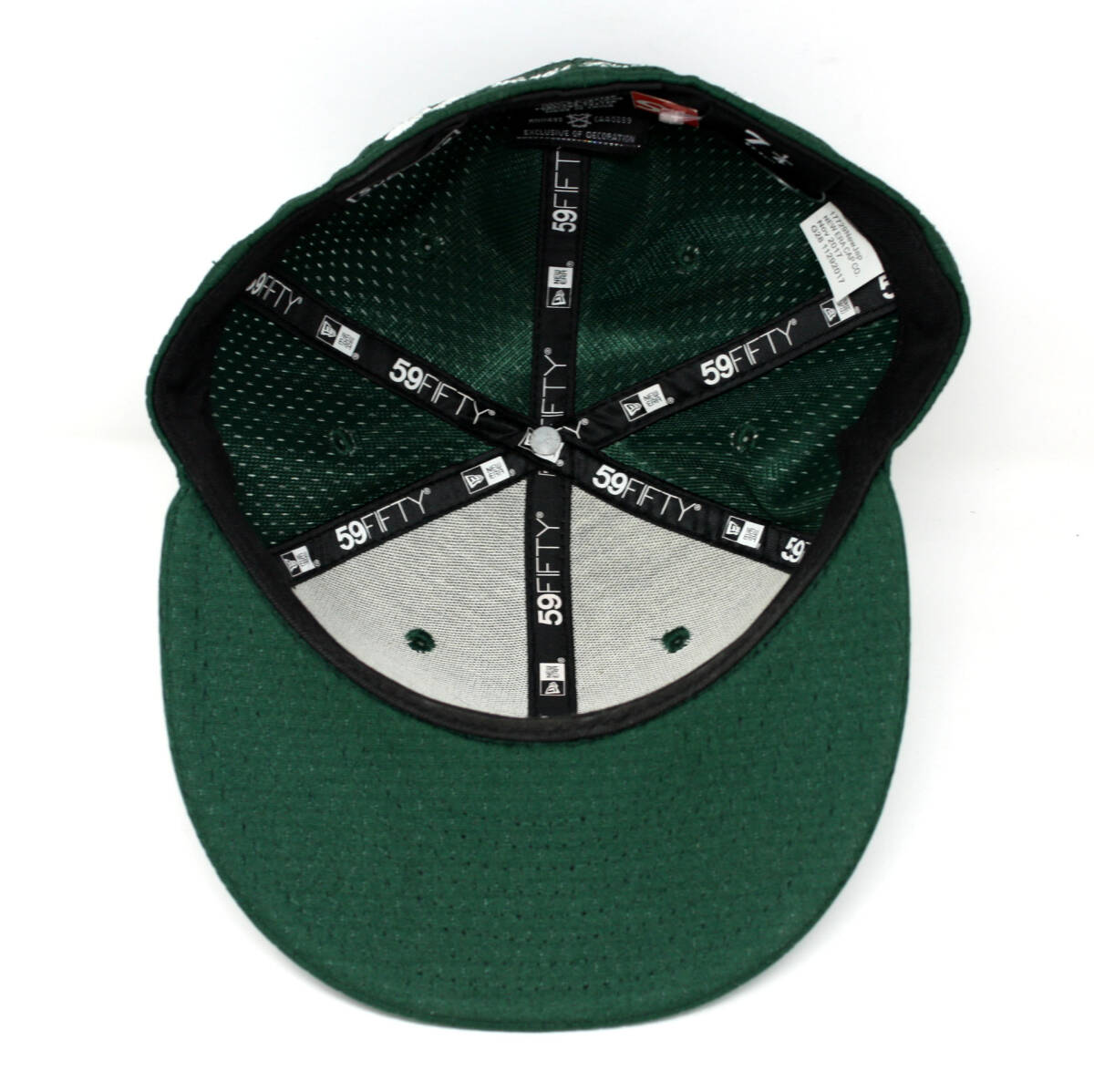 * прекрасный товар *Supreme × NEW ERA Supreme New Era 18ss 59FIFTY Box Logo сетка box Logo колпак 7 1/4 (57.7cm) зеленый 