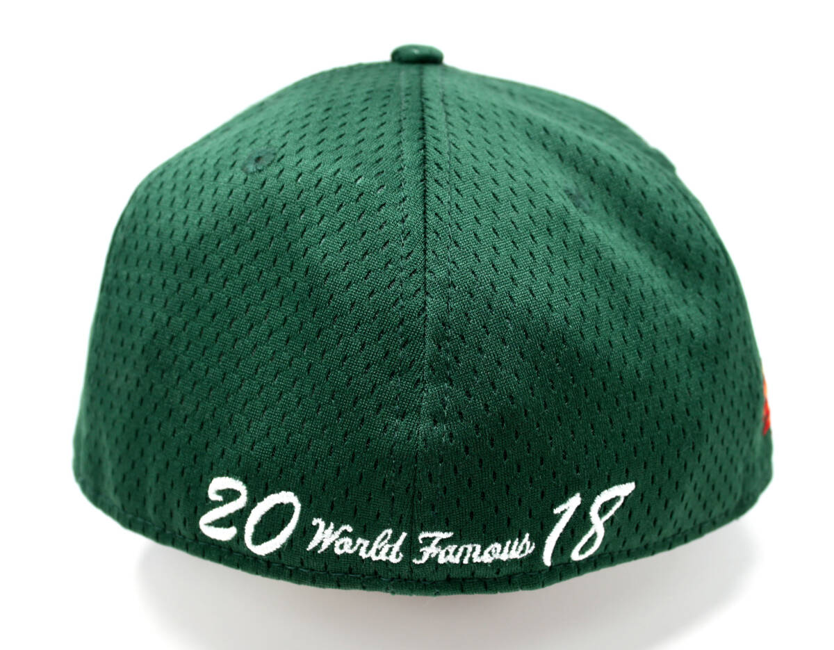 * прекрасный товар *Supreme × NEW ERA Supreme New Era 18ss 59FIFTY Box Logo сетка box Logo колпак 7 1/4 (57.7cm) зеленый 