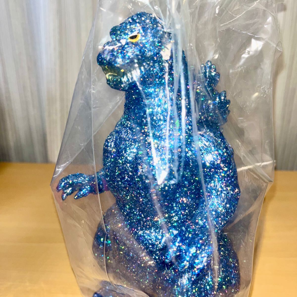 ゴジラ 1989 ビオゴジ 350 青 スパークル ラメ Blue Glitter ゴジラ 1989 ビオゴジ 350 青 スパークル ラメ Blue Glitter