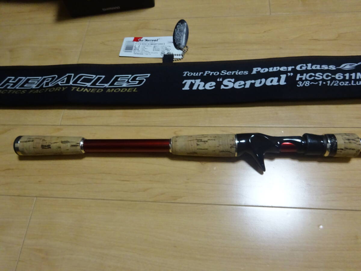 極美品　　　エバーグリーン　　コンバットスティック ヘラクレス HCSC-611MHG サーバル