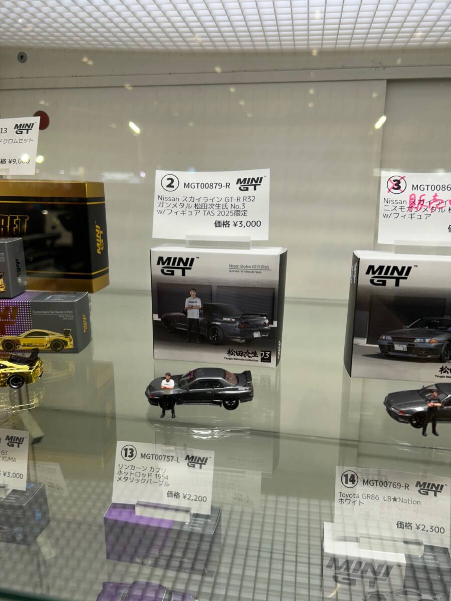 GT-R R32 松田次生フィギュア付き 東京オートサロン 2025 ミニGT GT-R R32 松田次生フィギュア付き 東京オートサロン 2025 ミニGT