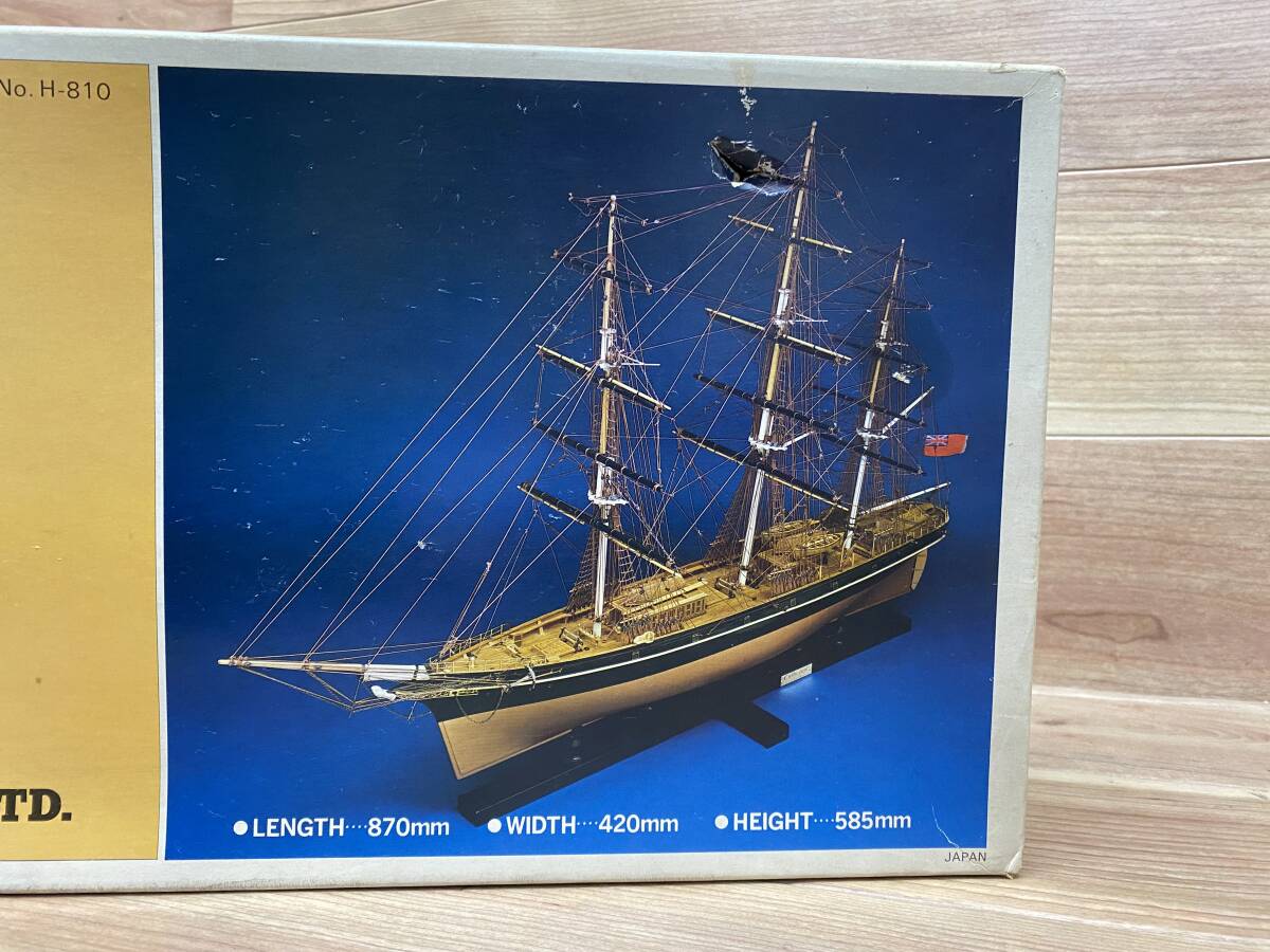 5 現状品 北栄商会 1/100 木製帆船模型 THE CUTTY SARK 5 現状品 北栄商会 1/100 木製帆船模型 THE CUTTY SARK