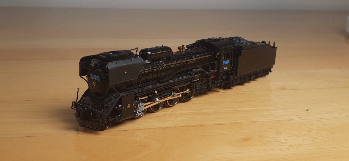 青ナンバープレートD51-498後藤デフ装備集煙装置付き誘導員 青ナンバープレートD51-498後藤デフ装備集煙装置付き誘導員