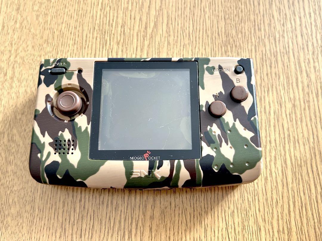 ジャンク　ネオジオポケット　カモフラージュブラウン
