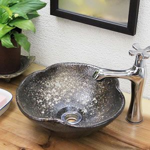 信楽焼 手洗い鉢 洗面ボウル 洗面ボール 陶器 手洗い器 洗面台 信楽焼 手洗い鉢 洗面ボウル 洗面ボール 陶器 手洗い器 洗面台