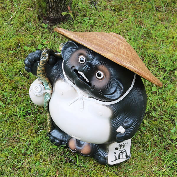 信楽焼 7号福々狸 たぬき タヌキ 狸 開運 縁起物 厄除け 可愛い 信楽焼 7号福々狸 たぬき タヌキ 狸 開運 縁起物 厄除け 可愛い