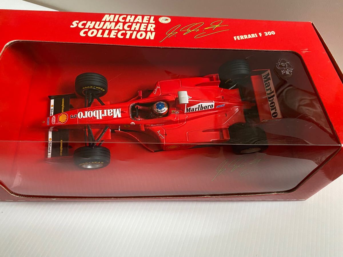 1/18 Ferrari フェラーリ F300 M.シューマッハ 1998 #3 マルボロ仕様　marlbolo たばこ ミニチャンプス　PMA