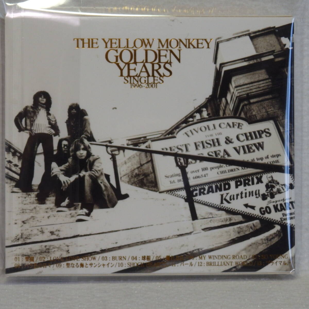 ＜美品＞　THE YELLOW MONKEY 　 /　GOLDEN YEARS　SINGLES　1996-2001　（スリーブケース仕様)　　國內(nèi)正規(guī)セル版　　