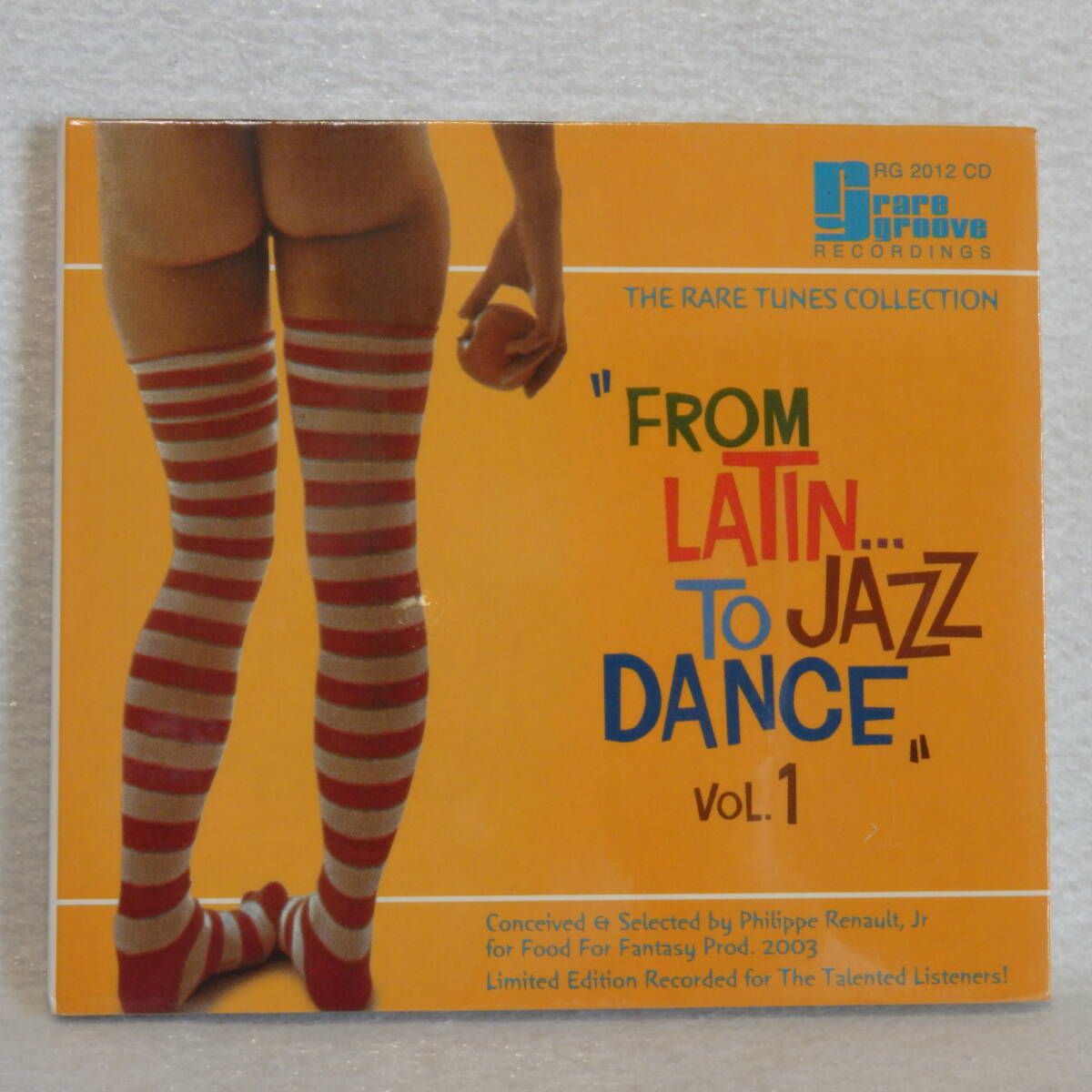 ＜新品未開封＞　THE RARE TUNES COLLECTION　/　FROM LATIN TO JAZZ DANCE Vo.１　（紙デジパック仕様）　輸入盤
