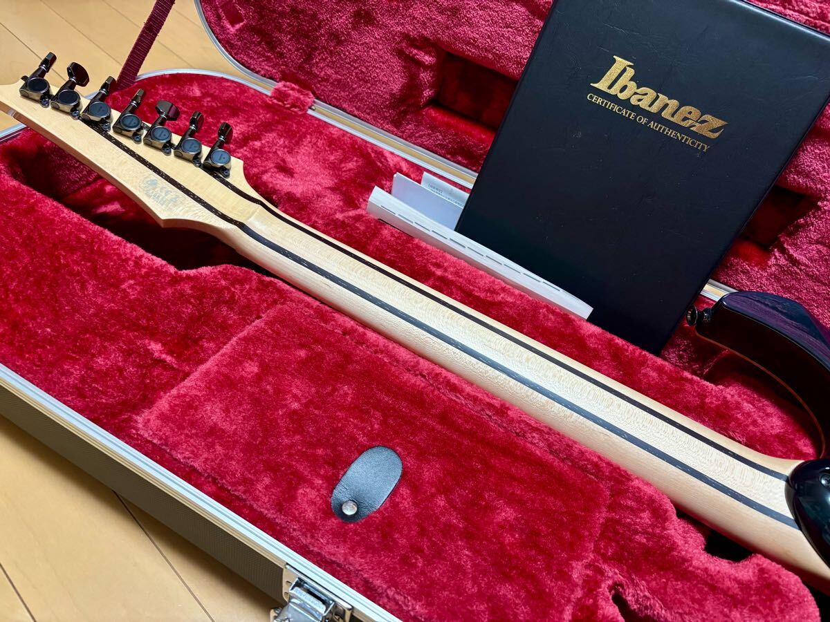 Ibanez j.custom RG8527Z SDE ソーダライト 7弦 Nemophila 葉月 Ibanez j.custom RG8527Z SDE ソーダライト 7弦 Nemophila 葉月