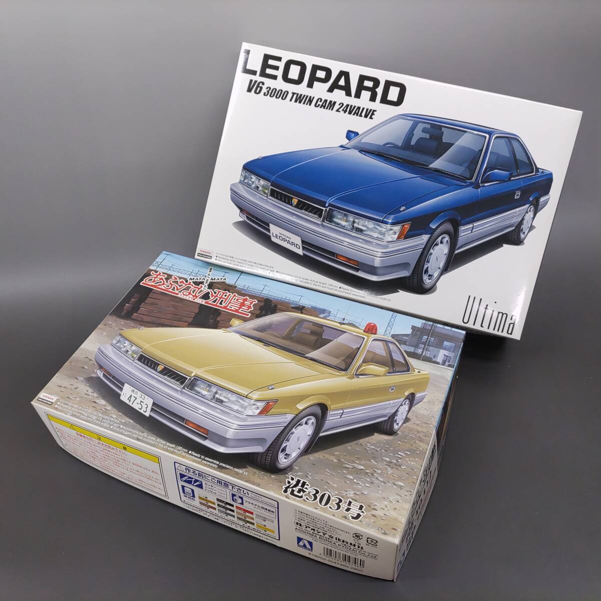 アオシマ 1/24 レパード またまたあぶない刑事Ver. 港303号 /No アオシマ 1/24 レパード またまたあぶない刑事Ver. 港303号 /No