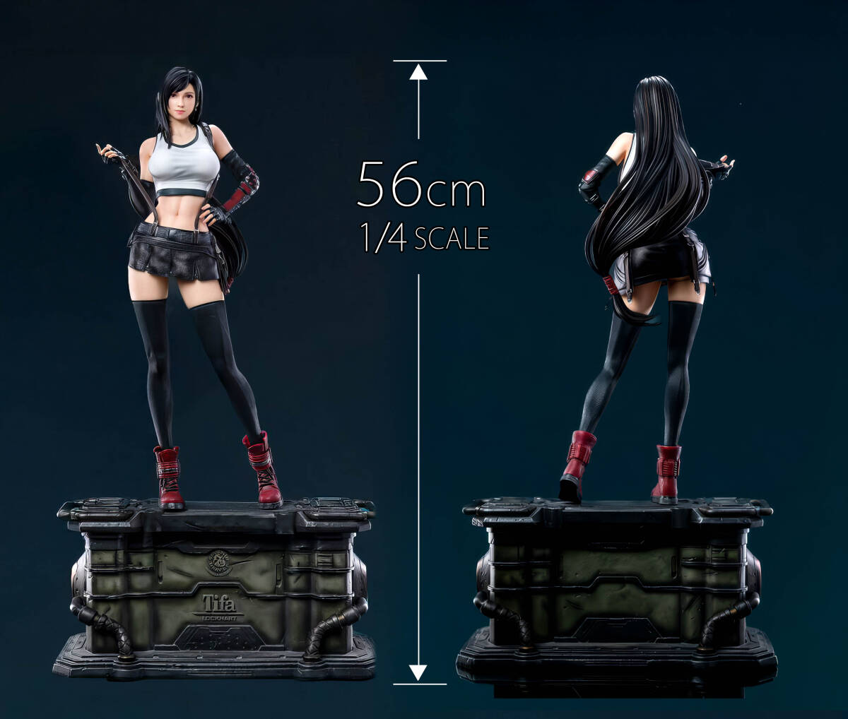 FFVII ティファ・ロックハート 戦闘服版 超高精細 完成塗装済み FFVII ティファ・ロックハート 戦闘服版 超高精細 完成塗装済み