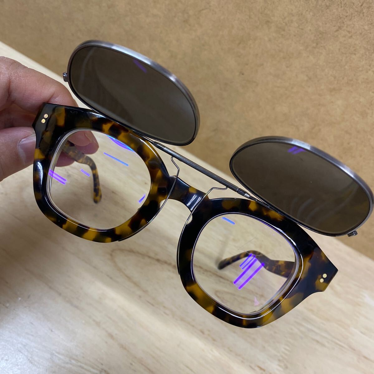 白山眼鏡店 フリップサングラス フリップアップ GLAM PROTO 白山眼鏡店 フリップサングラス フリップアップ GLAM PROTO