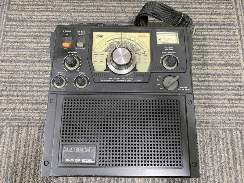 日立　SERGERAM 4バンド　BCLラジオ　KH-2100 HITACHI 日立 ラジオ KH-2100 sergeram サージラム HITACHI SERGERAM