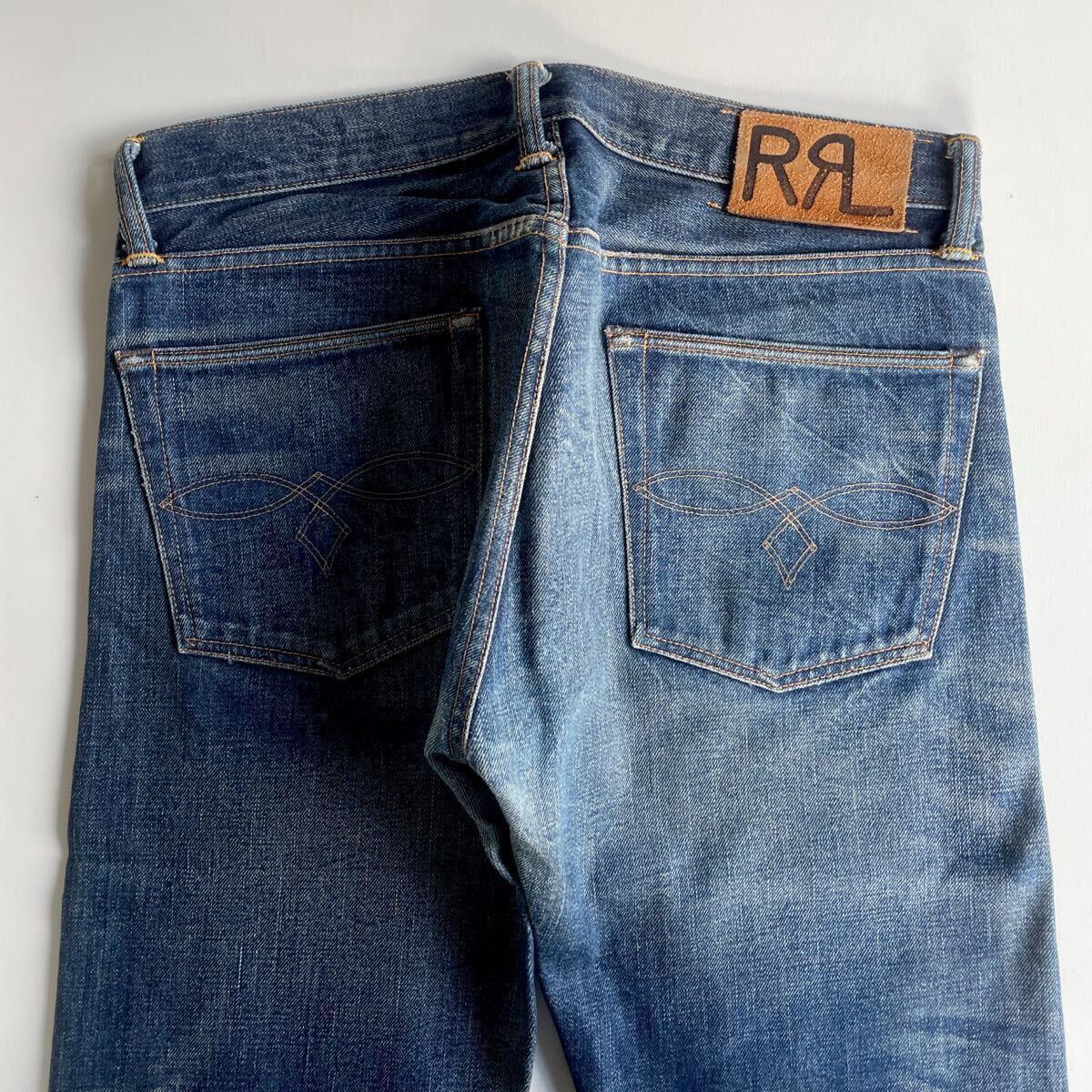 USA製】RRL “Low Straight Buffalo Rider” 31 32 デニム パンツ USA製】RRL “Low Straight Buffalo Rider” 31 32 デニム パンツ