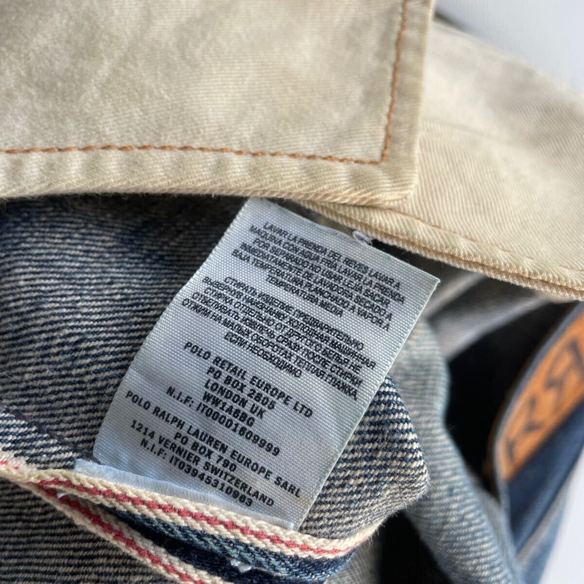 USA製】RRL “Low Straight Buffalo Rider” 31 32 デニム パンツ USA製】RRL “Low Straight Buffalo Rider” 31 32 デニム パンツ