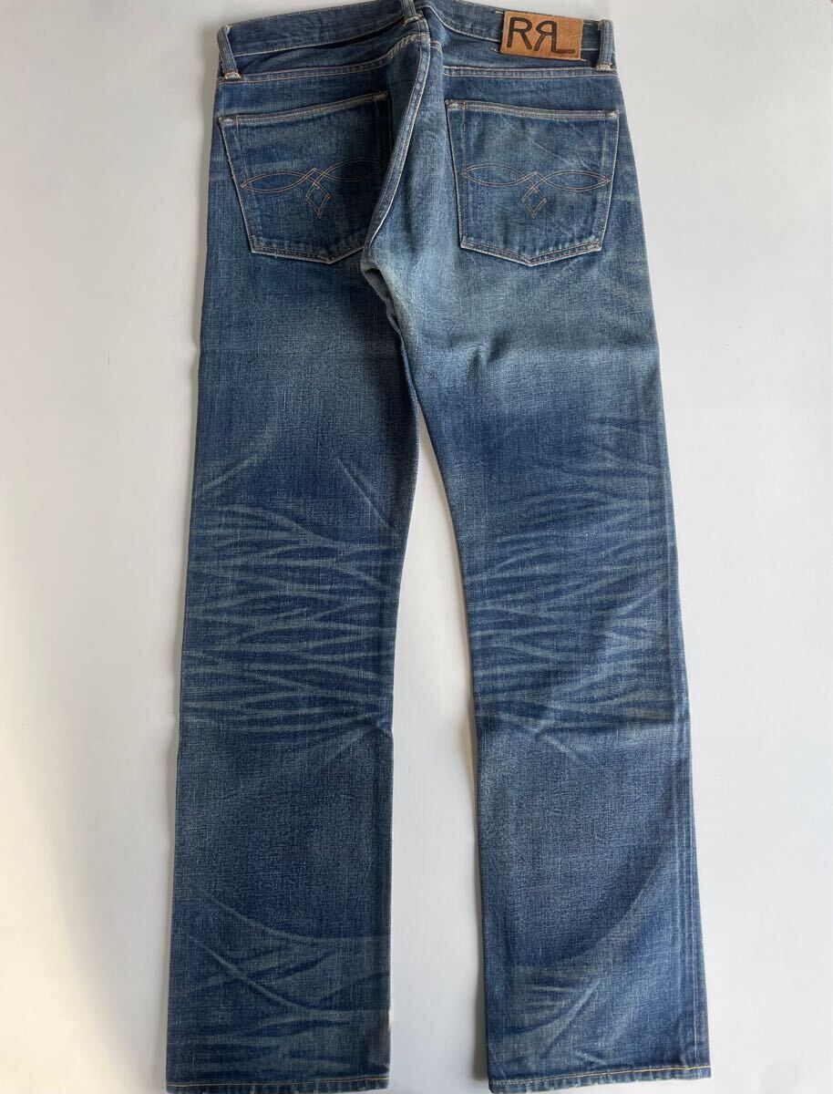 USA製】RRL “Low Straight Buffalo Rider” 31 32 デニム パンツ USA製】RRL “Low Straight Buffalo Rider” 31 32 デニム パンツ