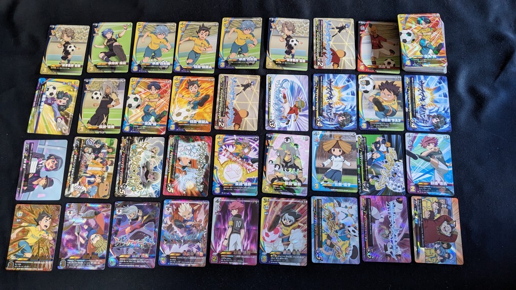 ☆イナズマイレブン　ELEVEN　PLAYCA　キラあり　カード　セット☆