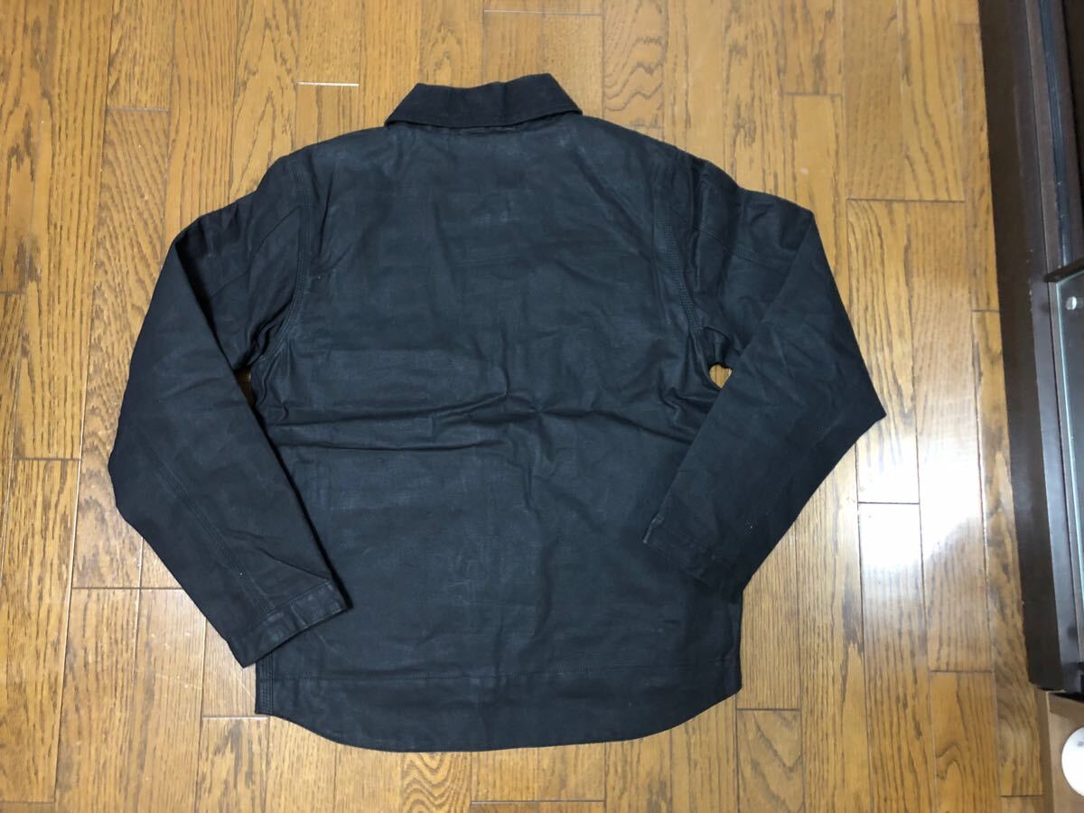  новый товар не использовался hyu- камень DUCK ZIP WORK JACKET 51402 черный 