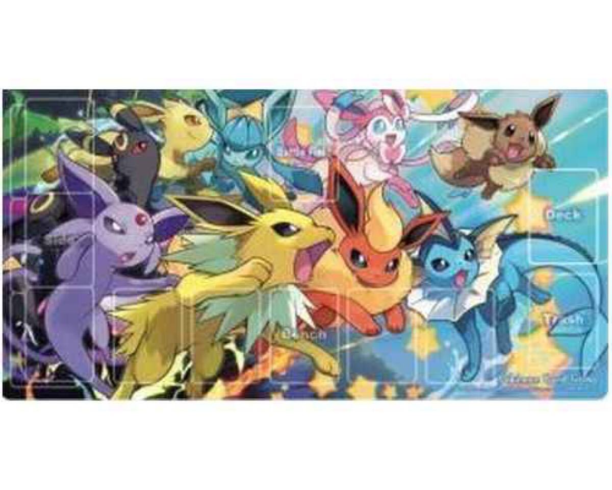 ポケモンカードゲーム/ラバープレイマット/ダッシュ！イーブイズ/新品未開封/【送料無料】