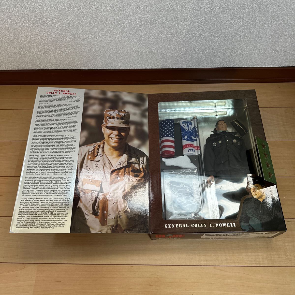 G I JOE GIジョーGENERAL COLIN L POWELLコリン パウエル　フィギュア　GIジョー