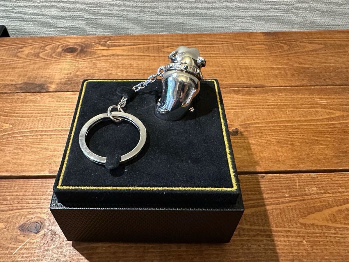 Dunhill ダンヒル ブルドッグ キーフォブ SV925 キーホルダー Dunhill ダンヒル ブルドッグ キーフォブ SV925 キーホルダー