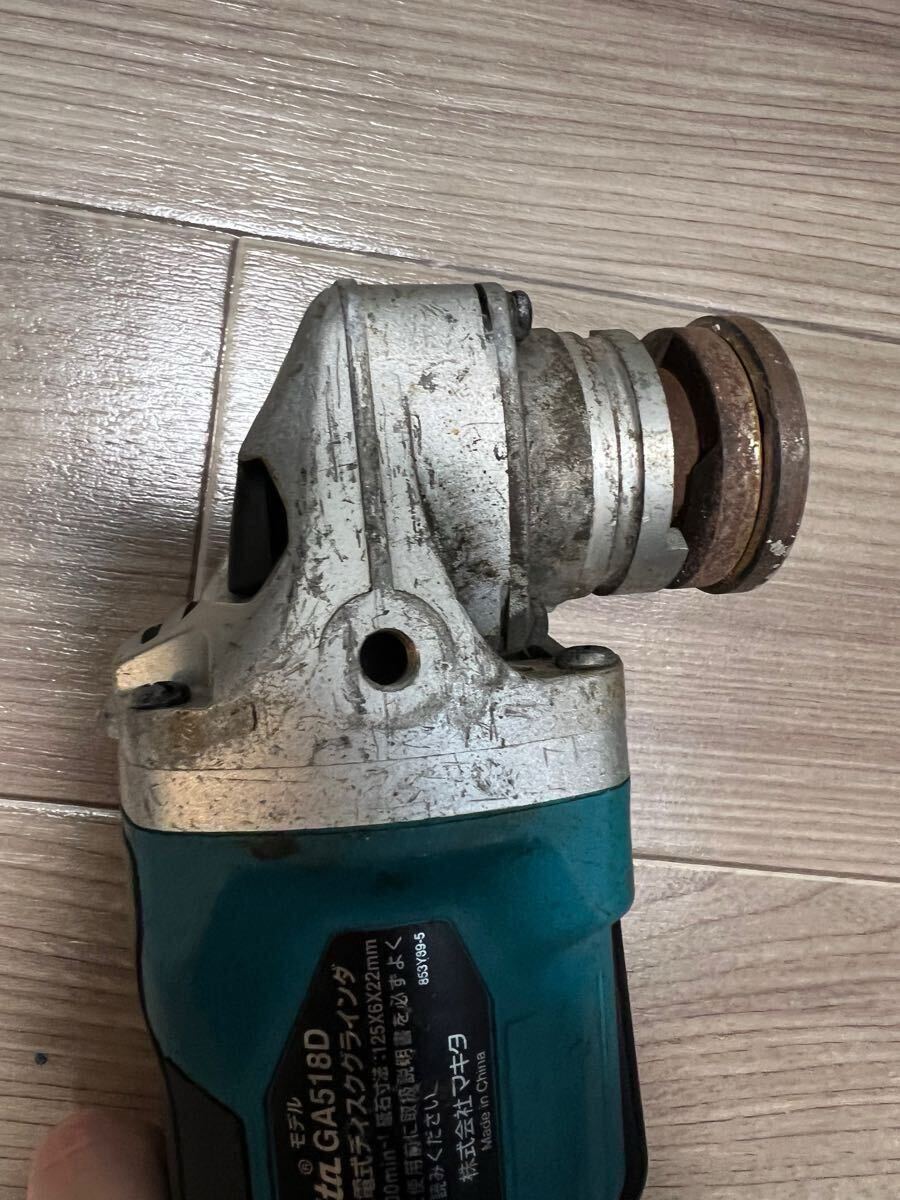 makita マキタ 電動工具　ディスクグラインダー　サンダー　GA518D