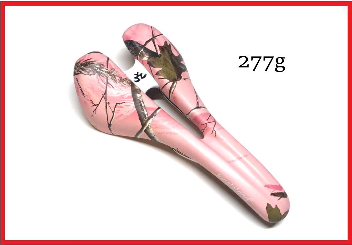 ★277g チタンレール採用軽量サドル ピンク★
