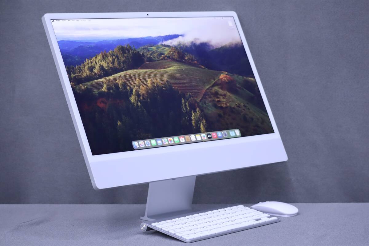 2021 Apple iMac M1 シルバー　メモリ16GB SSD256GB Amazon.com: Apple 2021 iMac M1 Chip with 8-core CPU, 24-inch
