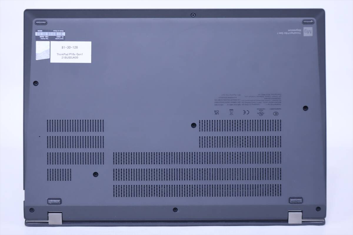 卸売 ジャンク ノートパソコン ThinkPad P16s Gen1 i7-1260P RAM16GB SSD256GB NVMePCIe 16.0インチ OS無 訳アリ