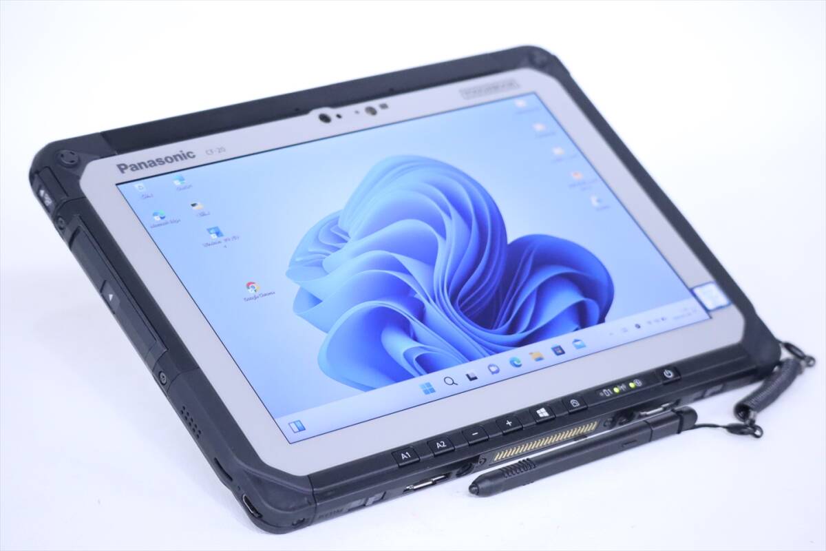 即配 良品 Windows11 超堅(jiān)牢 防水防塵 タッチパネル 2in1 タブレット TOUGHBOOK CF-20E0385VJ i5-7Y57 RAM4GB SSD128GB 10.1WUXGA