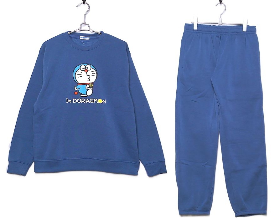 即決■★ドラえもん★■スウェット上下セット:SIZE=LL