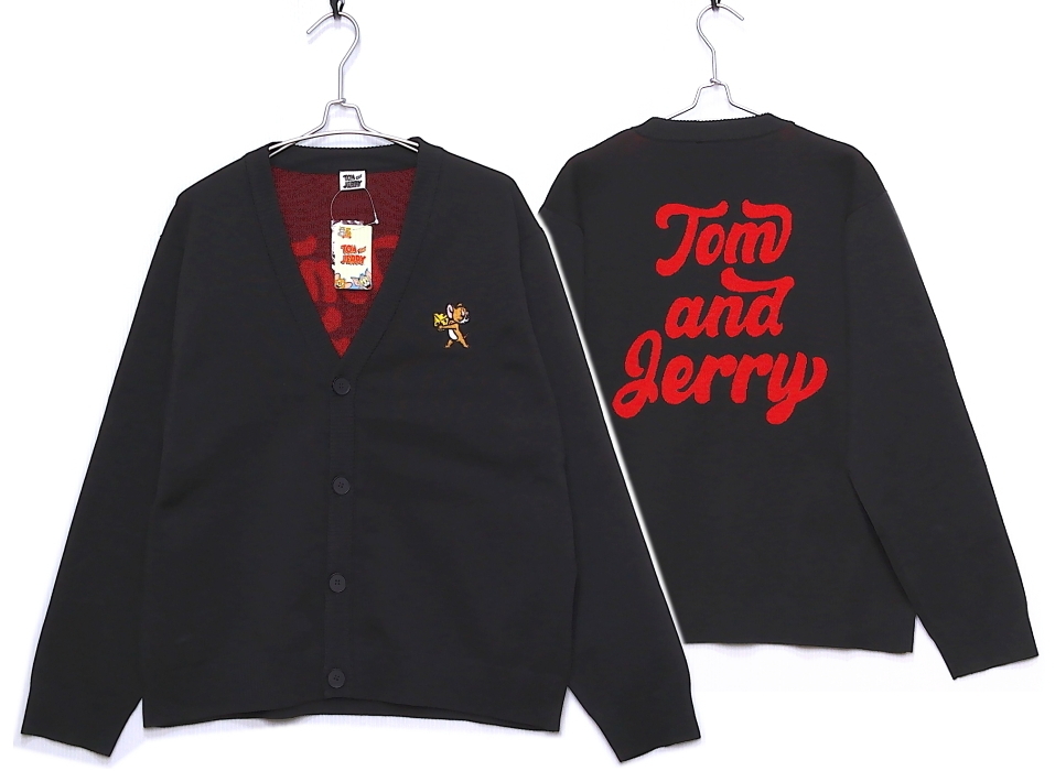 即決■★Tom and Jerry トムとジェリー★■カーディガン：SIZE=L
