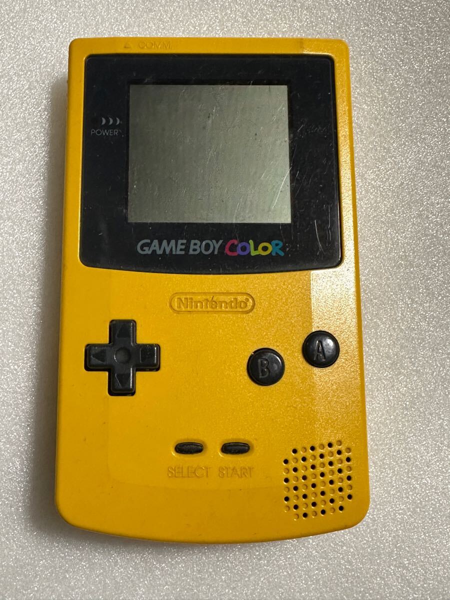 ゲームボーイカラー イエロー 本体のみ