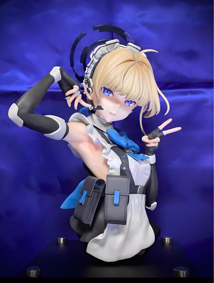 1/4 ガレージキット　フィギュア　未塗装　飛鳥馬トキ　バストモデル　特大　25cm ブルーアーカイブ
