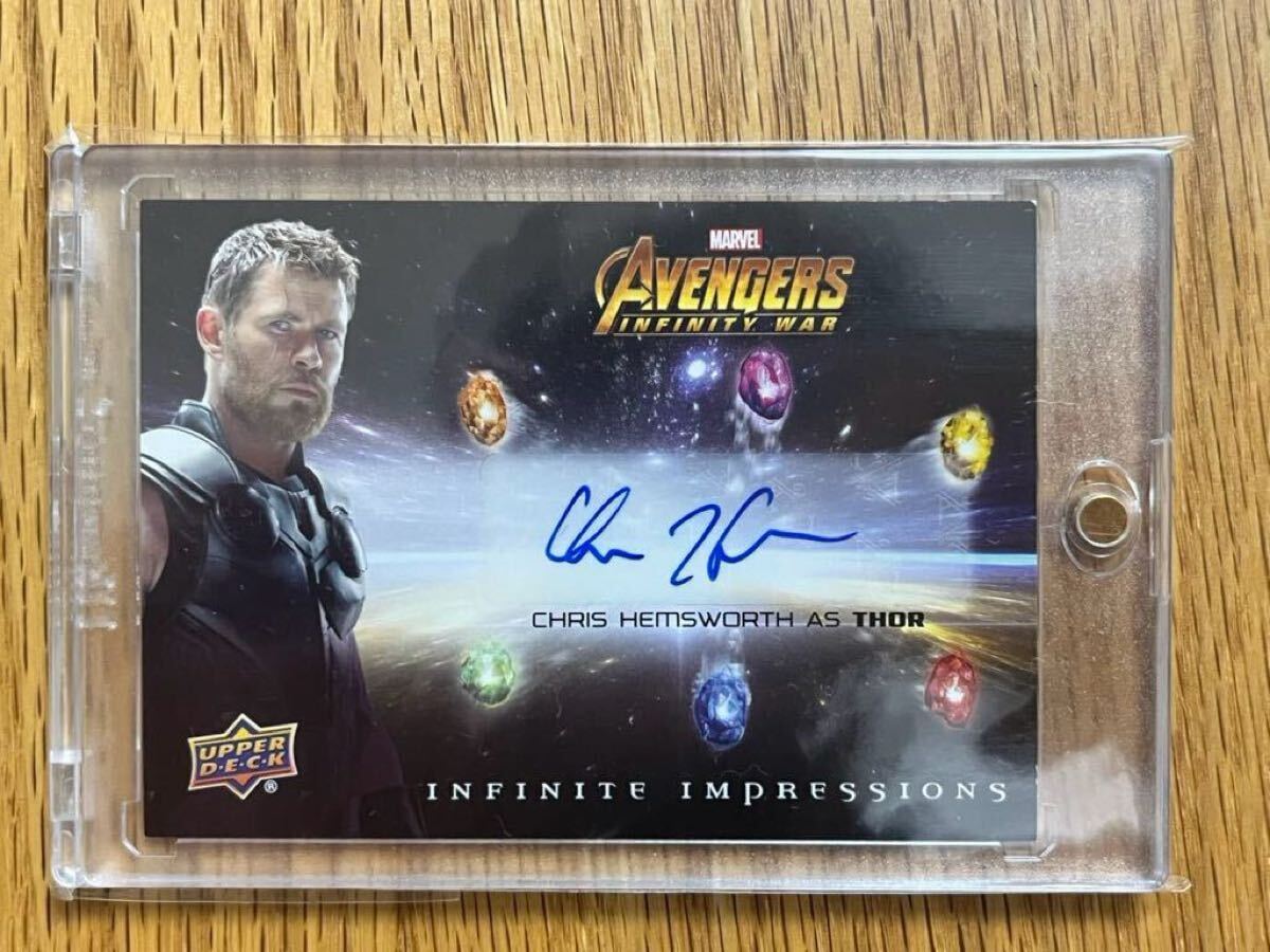 UPPER DECK MARVEL マーベル ソー インフィニティウォー クリス UPPER DECK MARVEL マーベル ソー インフィニティウォー クリス