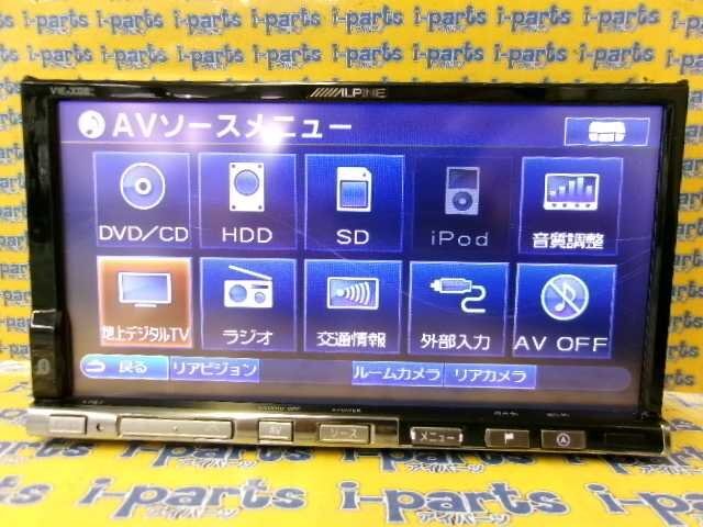 アルパイン 地デジ AV一体型 HDDナビ VIE-X08 2010年地図データ アルパイン 地デジ AV一体型 HDDナビ VIE-X08 2010年地図データ