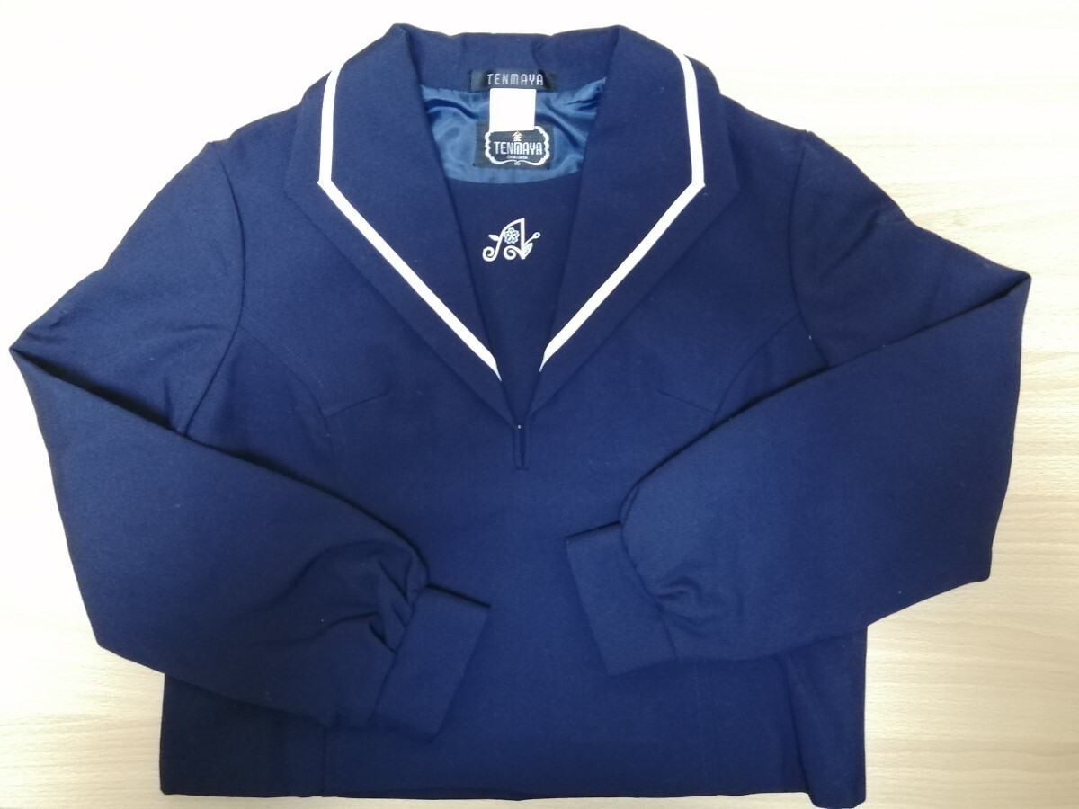 岡山県[岡山県立岡山朝日高校]女子制服　冬服セーラー服11号サイズ　新品開封済