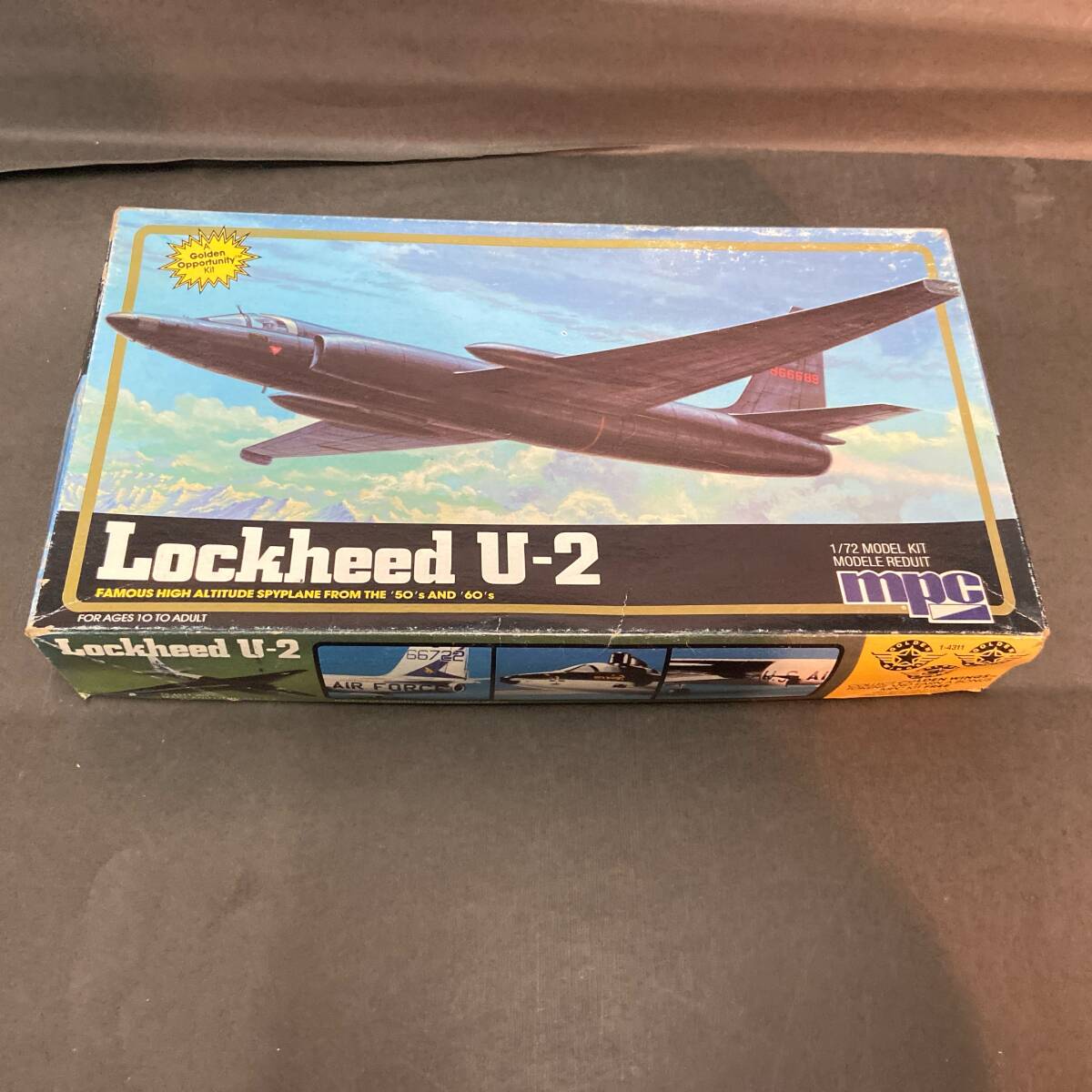 ☆★☆ 　MPC 1/72 ロッキードU2　　　　未組み立て　☆★☆
