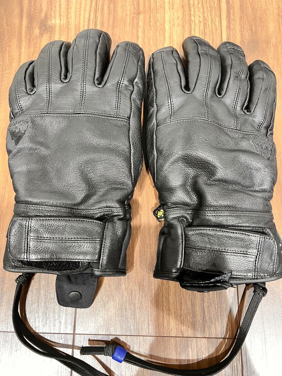 バートン　レザーグローブ　L 美中古