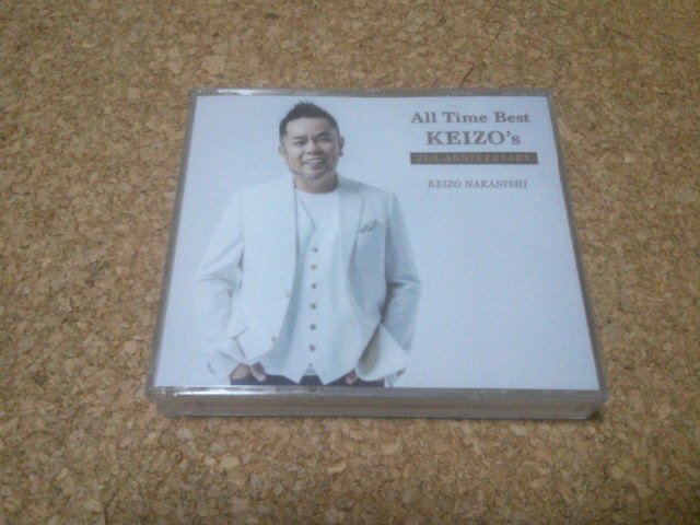 中西圭三【All Time Best KEIZO's 25th ANNIVERSARY】★ベスト・アルバム★初回限定盤・2CD+DVD★