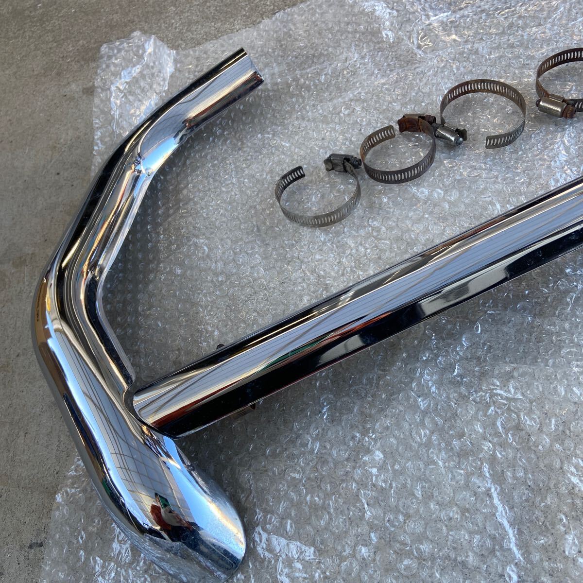 美品 2003 スポーツスター 純正 エキパイ マフラー ヒート 美品 2003 スポーツスター 純正 エキパイ マフラー ヒート