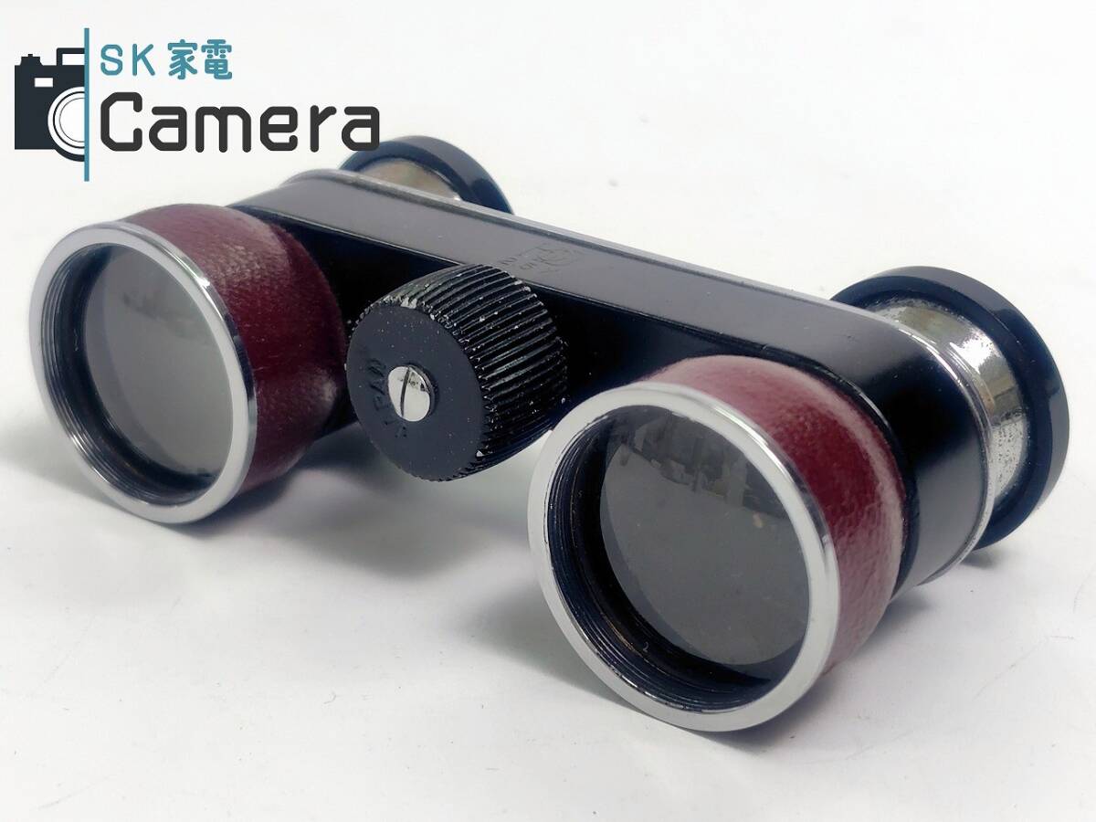 【中古】 Vista 双眼鏡 2.5ｘ OKAYA オペラグラス