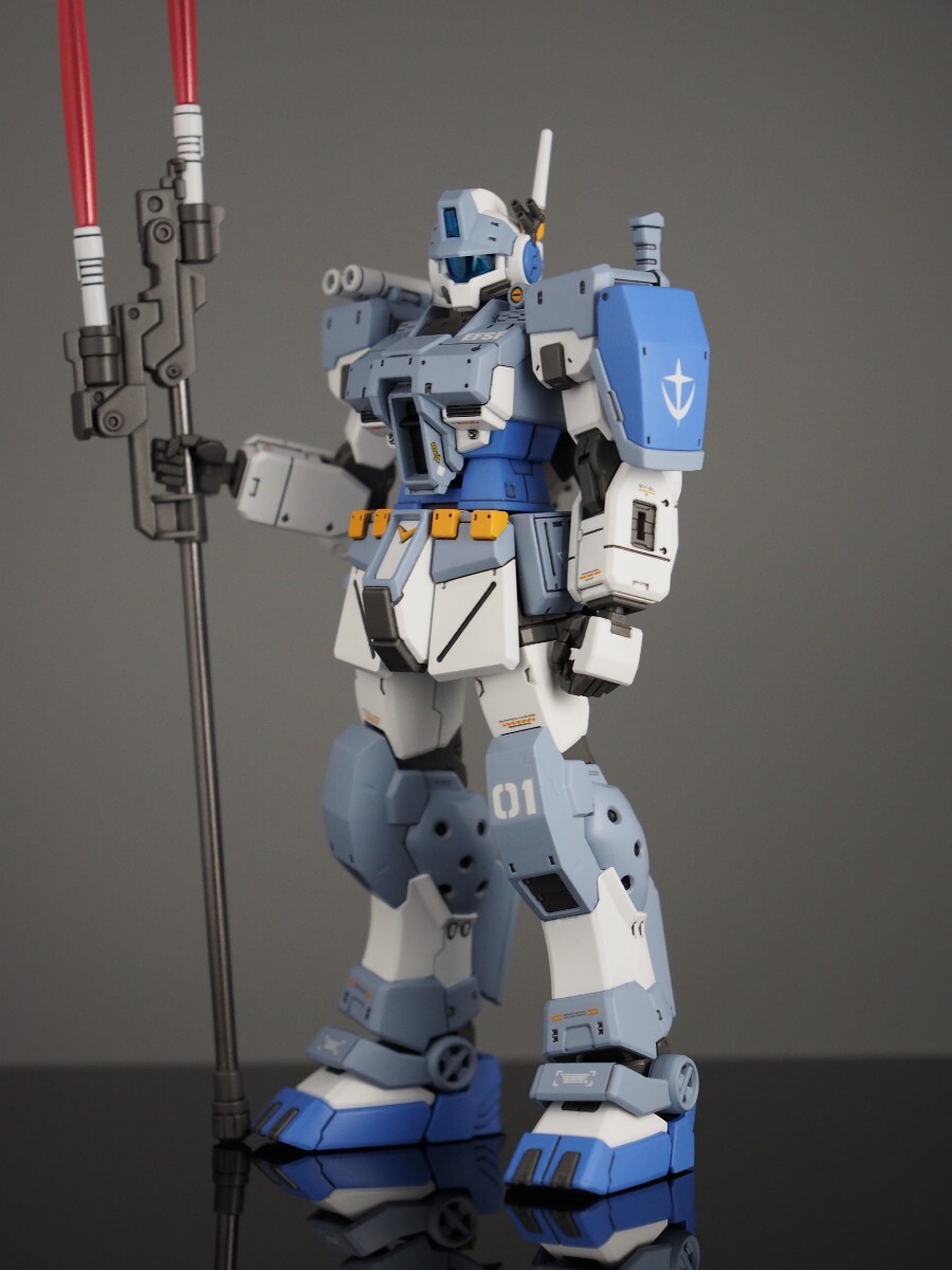 HG 1/144 RGM-79S ジム・スパルタン 塗装済み 完成品