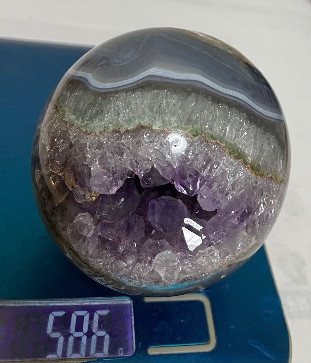 アメジスト 開口笑 ガーデンクォーツ入 家庭円満 クリスタル丸玉 ジオード 幸運 アメジスト 開口笑 001 ガーデンクォーツ入 家庭円満 クリスタル