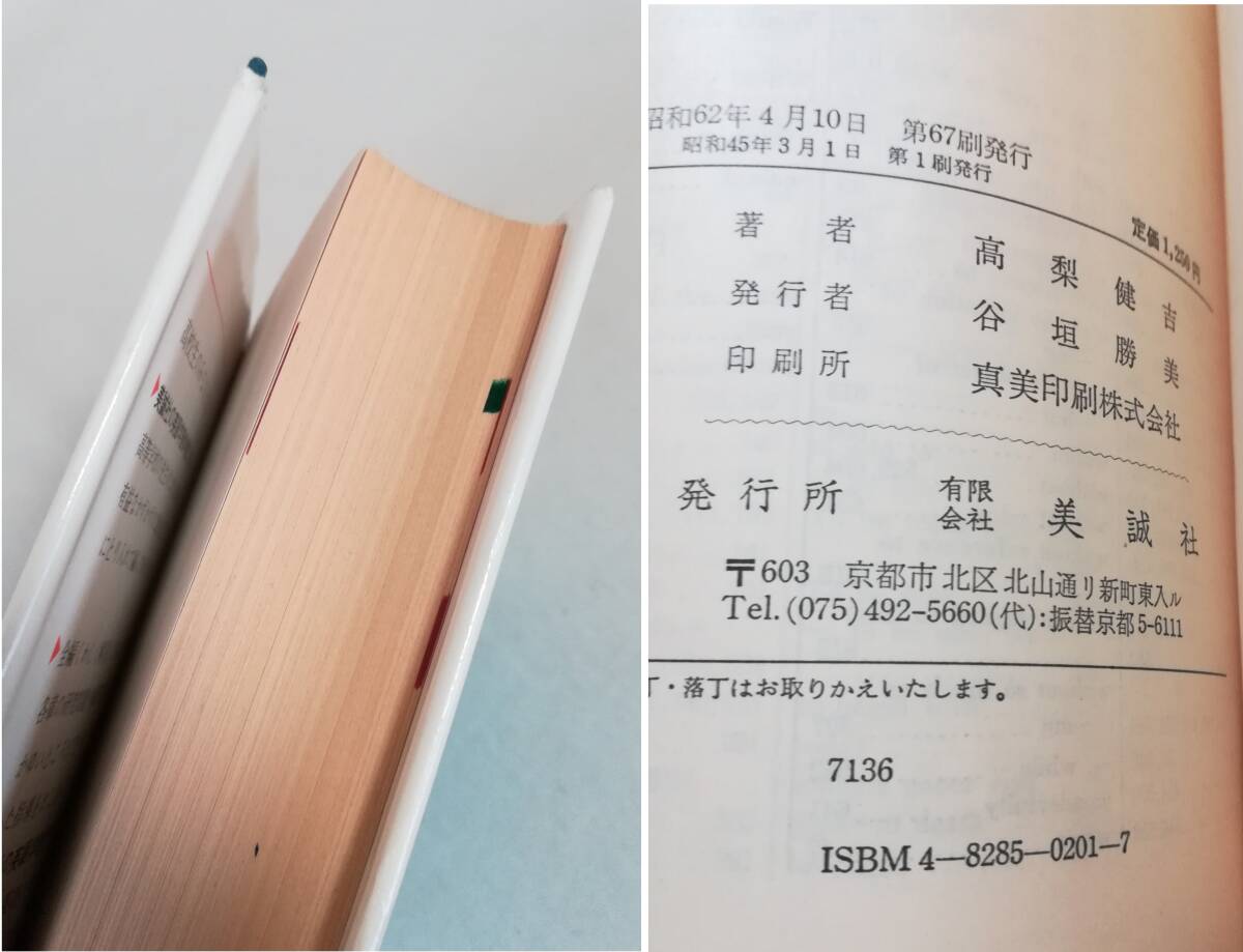 Ａお　総解英文法　昭和62年　高梨健吉著　美誠(chéng)社　詳しい解説と段階的演習(xí)