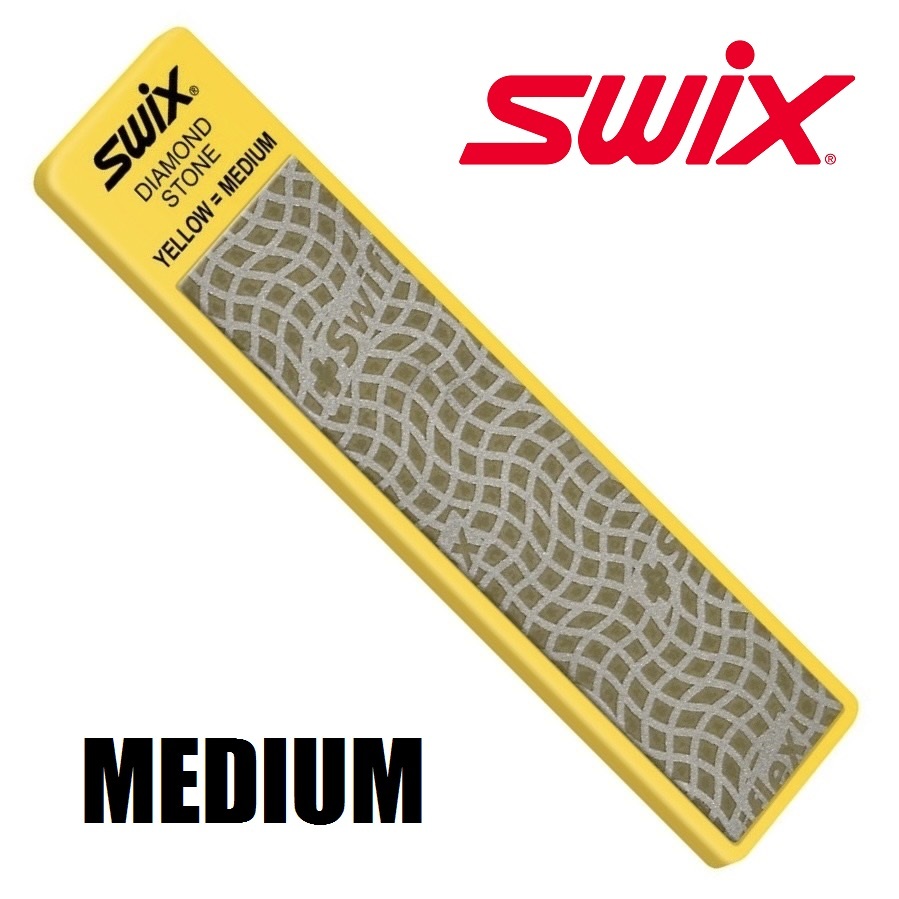 SWIX ダイヤモンドストーン 400番 MEDIUM 100mm 中目 TA400E diamond stone ダイアモンドファイル toko holmenkol solda snoli vola skiman