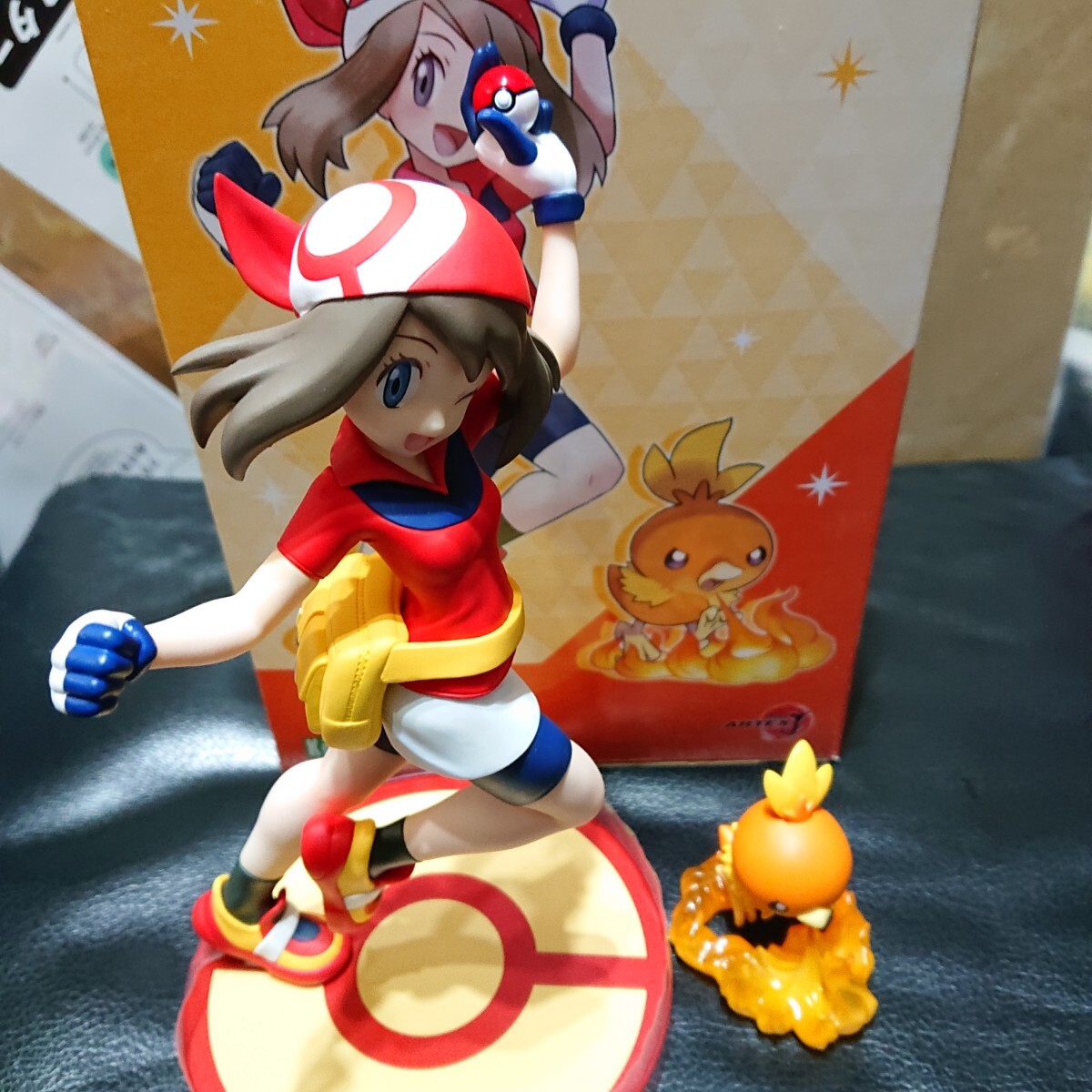 コトブキヤ ARTFX J ポケットモンスター ハルカ with アチャモ ポケモン フィギュア